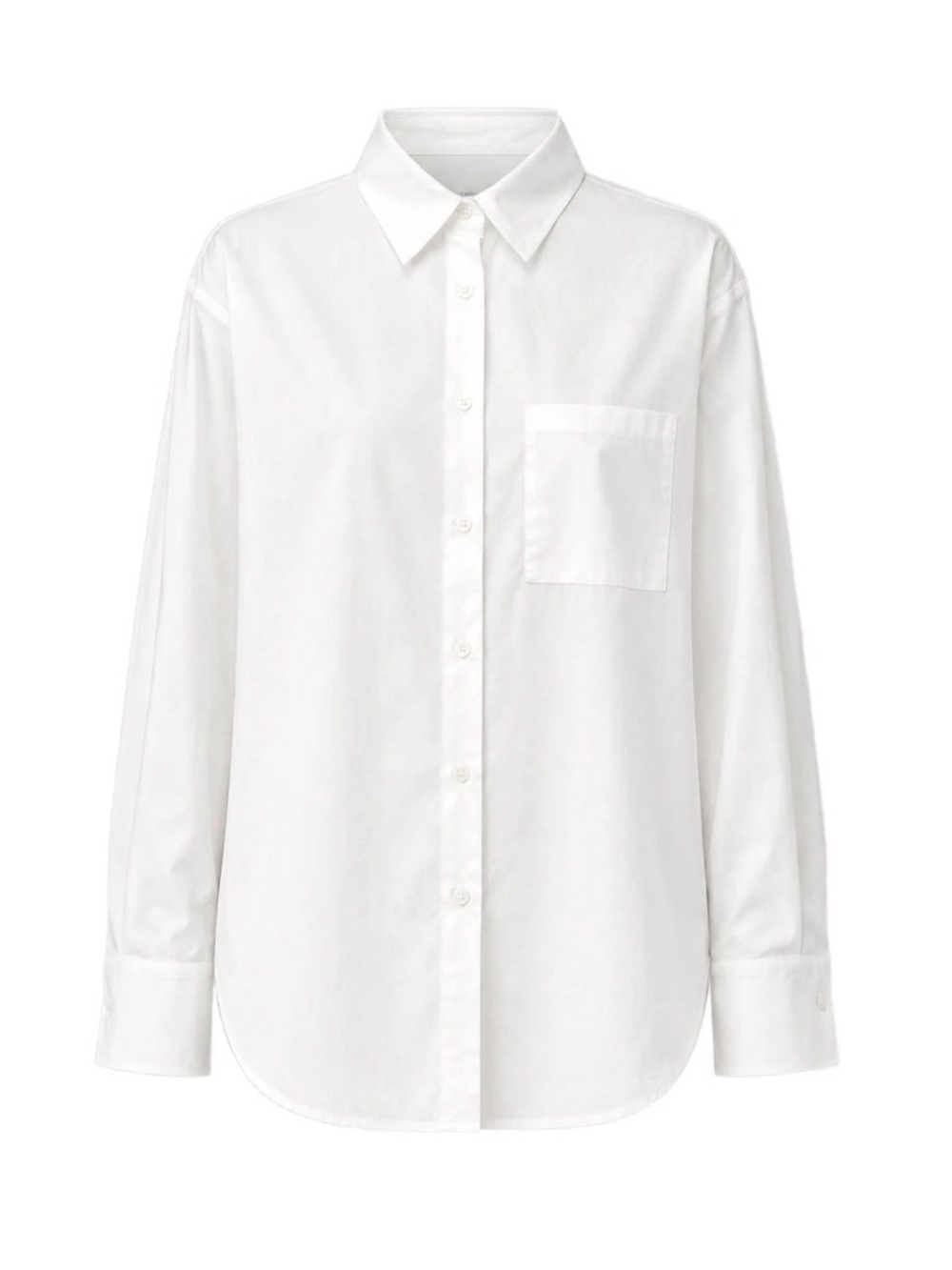 The Frankie Shop LUI ORGANIC COTTON SHIRT - WHITE size M - NWT